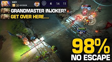 Grandmaster Invoker Gets Crushed by Pudge