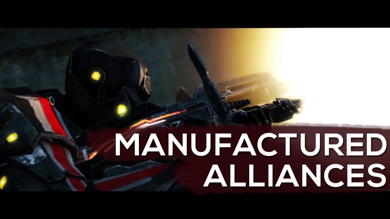 Manufactured Alliances (Mass Effect machinima) and Thursday's livestream!