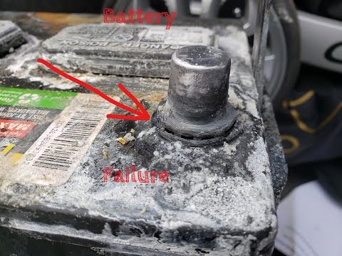 2000 Subaru Outback Battery fail and replace - YouTube