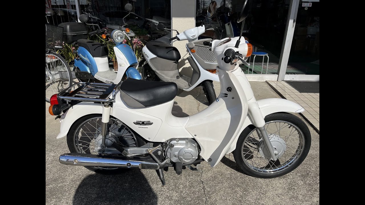 ホンダ スーパーカブ110 JA07型 日本製 - YouTube