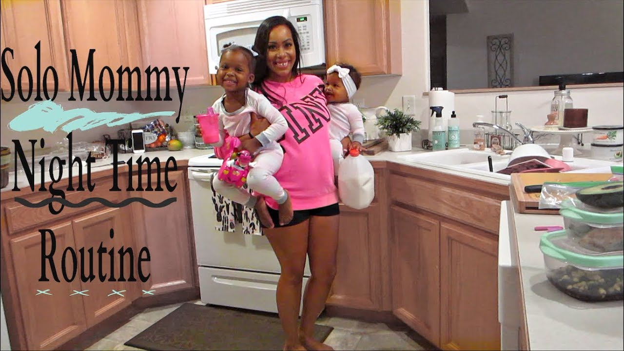 NIGHT TIME ROUTINE WITH A BABY AND TODDLER / SOLO MOMMY NIGHT TIME ROUTINE / BEDTIME ROUTINE