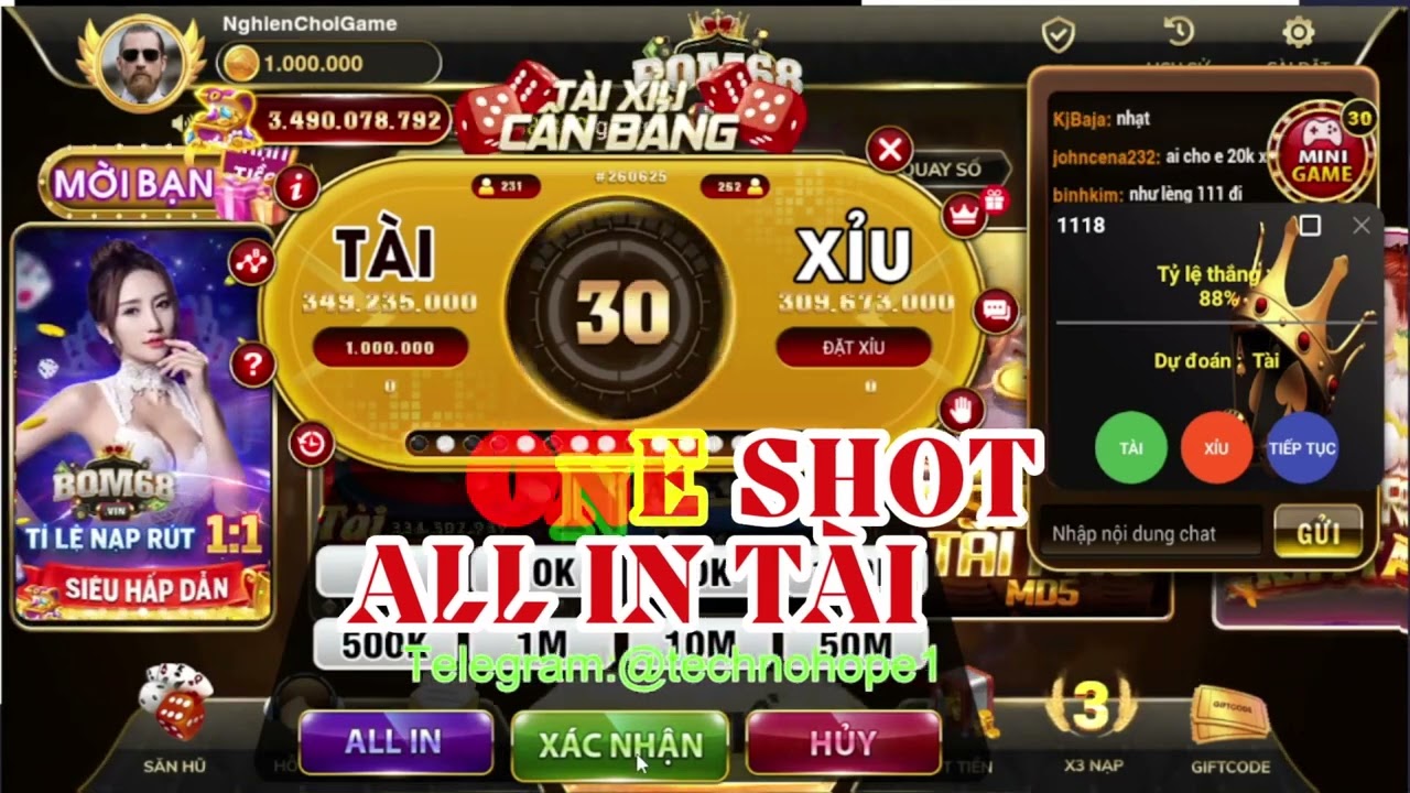 zo789s lừa đảo TECH NOHOPE DÙNG TOOL 88% ALL IN XANH CHÍN GAME BOM68.NET