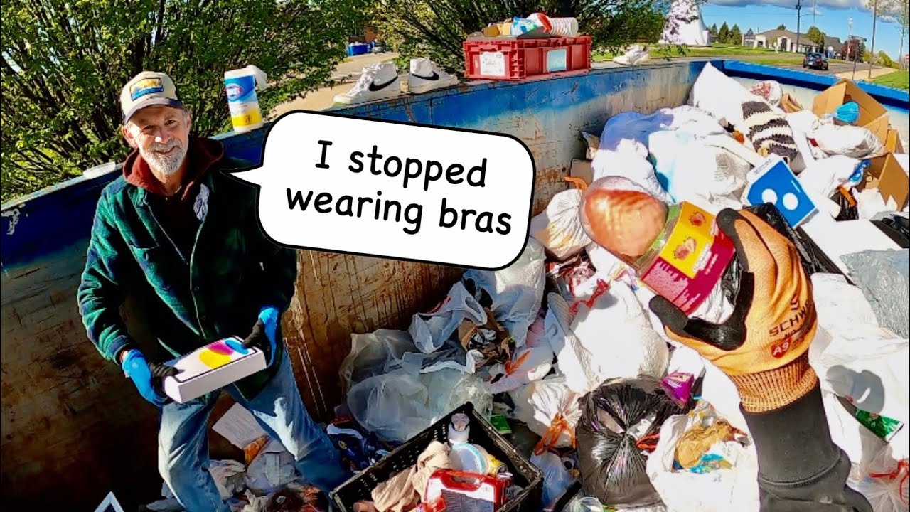 Dumpster Diving at Colleges Is a Riot! | Dumpster Diving - YouTube
