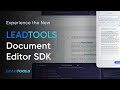 Leadtools document editor sdk