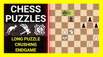 Chess Puzzles to Practice. Themes: Long puzzle, Crushing, Endgame. Learn Chess