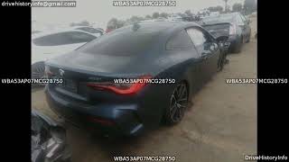 2021 Bmw 4 Series | VIN WBA53AP07MCG28750