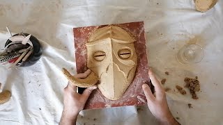Seramik Mask Yapimi Seramik Maske Nasil Yapilir Ceramic Mask Making Youtube