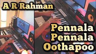 Video thumbnail of "Pennala Pennala Oothapoo Piano Cover | Uzhavan (1993) | A.R. Rahman"