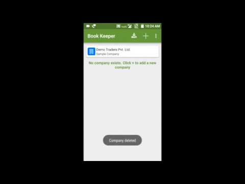 How to Backup/Restore Company in Book Keeper Android