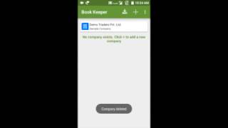 How to Backup/Restore Company in Book Keeper Android screenshot 4