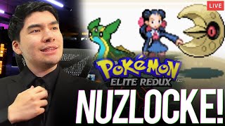 🔴1ST GYM IS DOWN!  NEW NUZLOCKE EMERALD ELITE REDUX ! 4 ABILITIES PER POKEMON ?!?! 🔴4