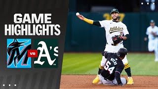 Marlins vs. A's Game Highlights (5/3/24) | MLB Highlights screenshot 5