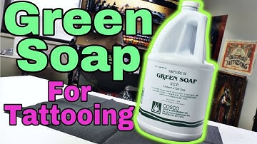 How To Tattoo - Mixing Green Soap