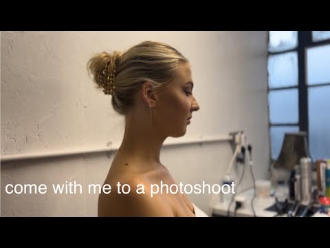 come with me to a photoshoot