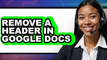 How to Remove a Header in Google Docs - Step by Step