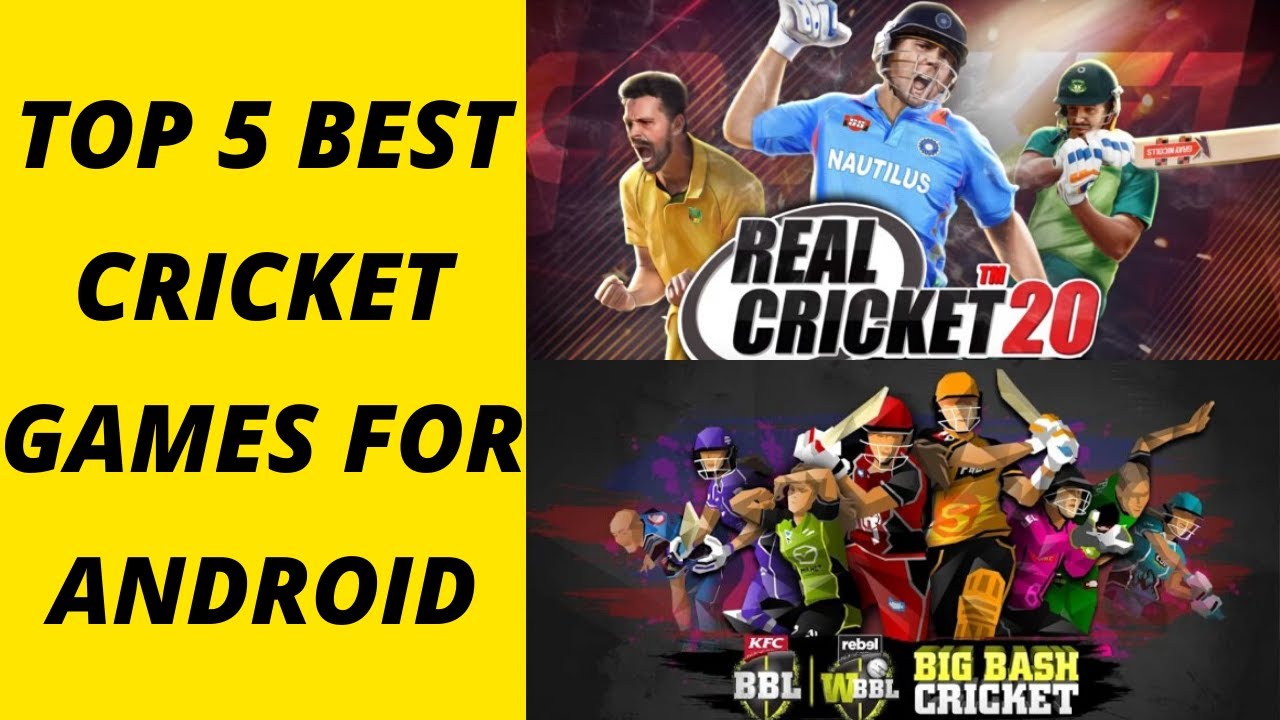 Best Cricket Games for Android | Top 5 Cricket Games For Android 2020 | Cricket Games in Play Store