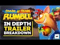 Crash Team Rumble: In Depth Reveal Trailer Breakdown And Analysis | New Crash Team Rumble Game