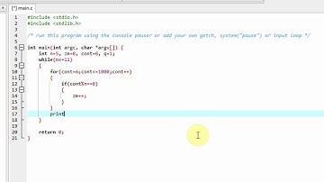 Linguagem C - 05 - Comandos while for e if