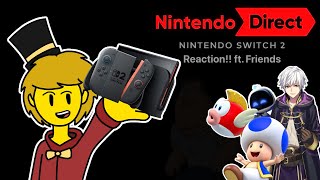Nintendo Switch 2 Direct Reaction ft. Friends
