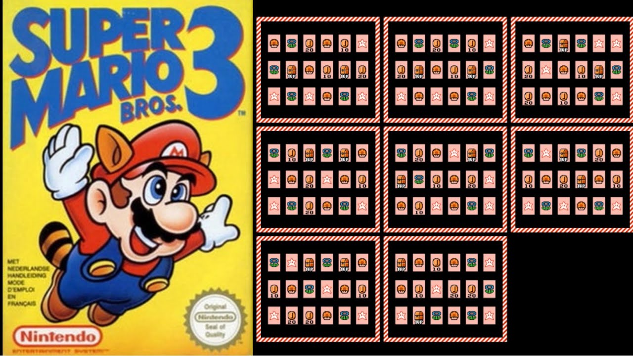 Smb3 Card Game Web Super Mario Bros.