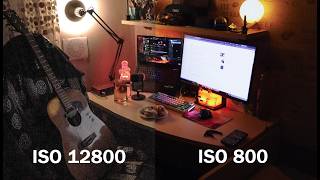 Canon R50 ISO Test. Low light video test