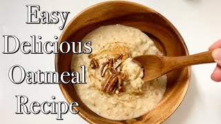 簡単美味しいオートミールeasy delicious oatmeal recipe‼️