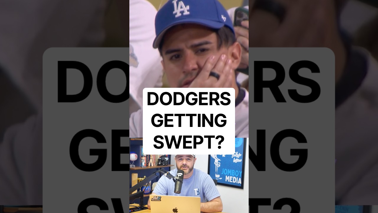 Dodgers might get swept, a breakdown #baseball #mlb #losangeles #postseason #playoffs  #dodgers