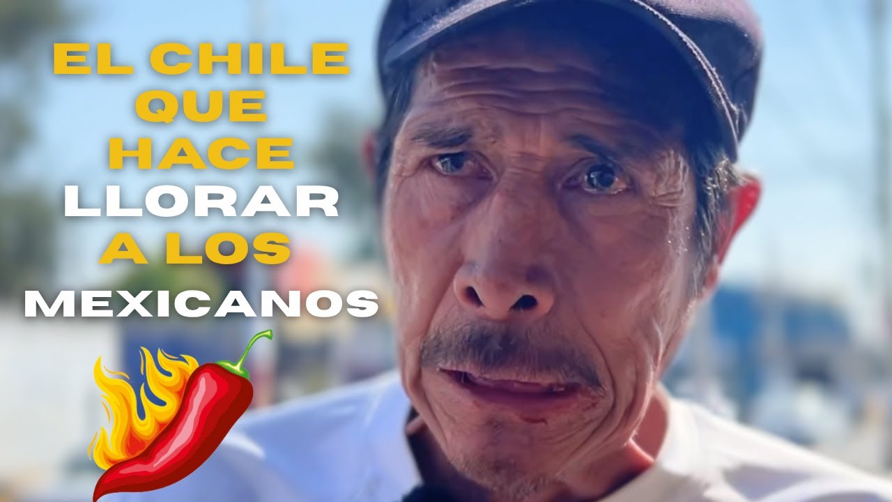 NO aguanto el chile pero juraba ser mexicano|| me pagaron por comer salsa en la calle