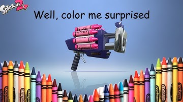 Splatoon 2 - How To Use the Clash Blaster and the other Clash Blaster