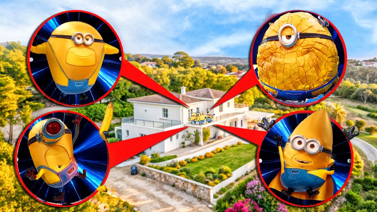 Máy bay không người lái của tôi tìm được Minion Khổng Lồ Bị Nguyền Rủa Ngoài Đời Thực