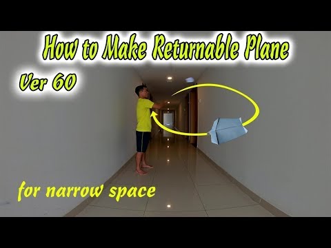 Video Cách Gấp Máy Bay Boomerang Ver 60 cho không gian hẹp,... - youtube
