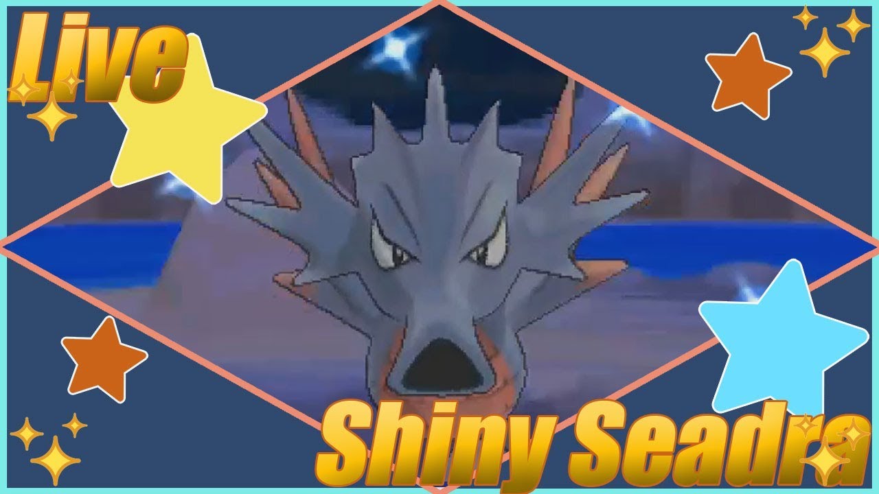 Live Shiny 5 Seadra Double chain fishing Pokemon X & Y YouTube