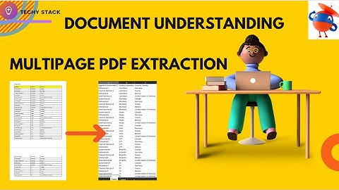 Uipath | Multipage Pdf Extraction with Document Understanding #uipath #rpa