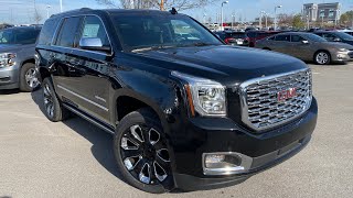 2020 GMC Yukon Denali 6.2L 4WD, 22” Black Wheels, Loaded