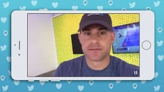 SPORTS USOpen finals weekend analysis from the chase lounge thanks to Chase - andyroddick