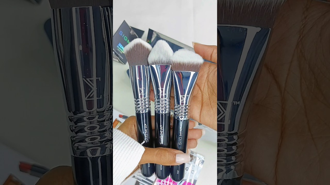@Sigma_Beauty  PR Unboxing 🖤✨ #sigmabeauty