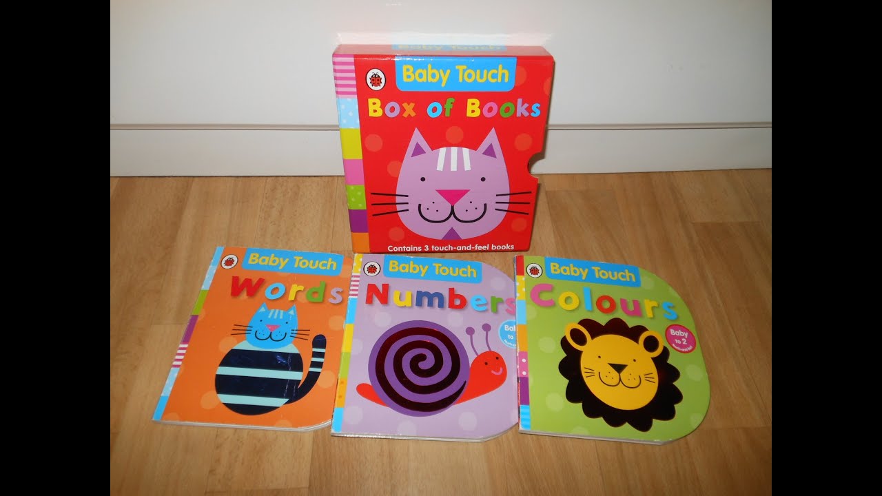 Baby Touch Box of Books by LadybirdTouch and feel books YouTube