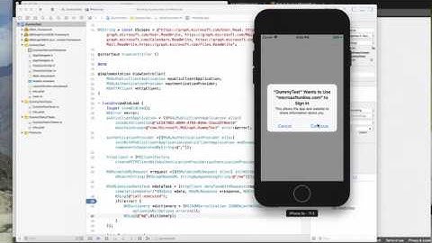 Integrate Microsoft Graph Core SDK for ObjC in Native iOS Apps