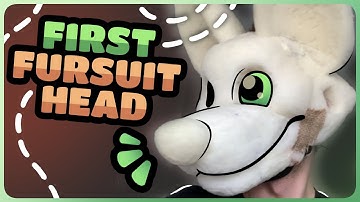 Making my own Fursuit Head 🔶 Moving Jaw Foam Base