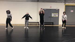 footsteps by kehlani - choreography by annali ulz and karysa boger