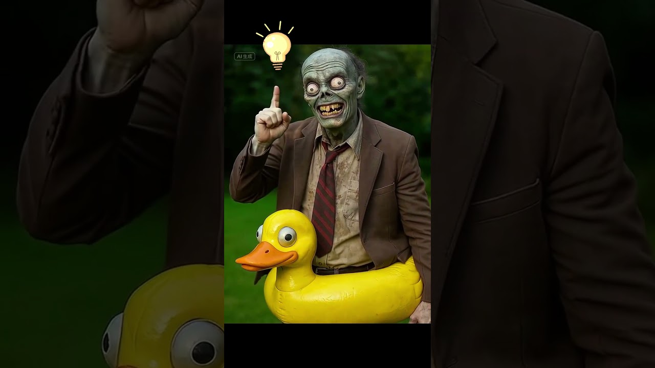 Plants vs Zombies: Transformation of a duck swim ring  