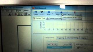 Measurements with DAQ NI USB 6008