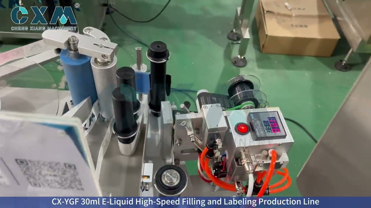 30ml E-Liquid High-Speed Filling and Labeling line