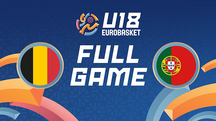 Group Phase | Belgium v Portugal | Full Basketball Game | FIBA U18 Women's EuroBasket 2025