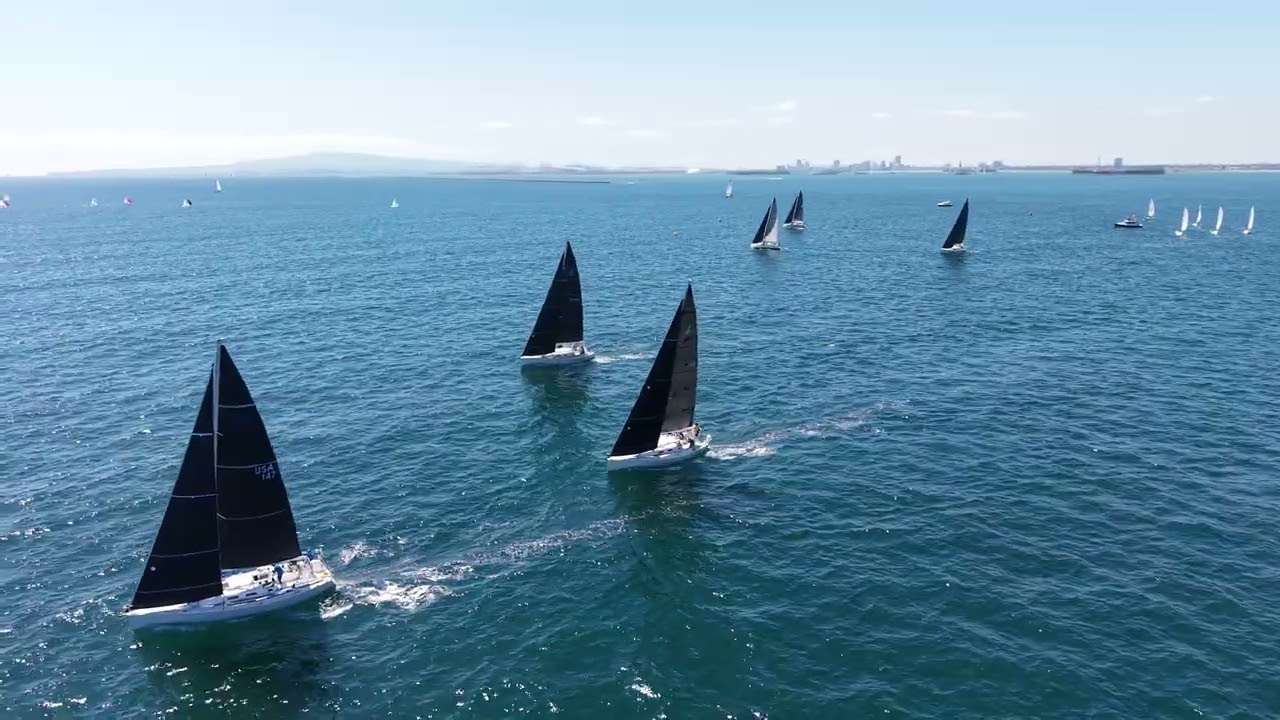 ⁣2026 LBRW   Day 2   Race 4   J109 start