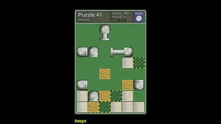Pushing Machine (Extreme) Level Puzzle 41 - Perfect Solution