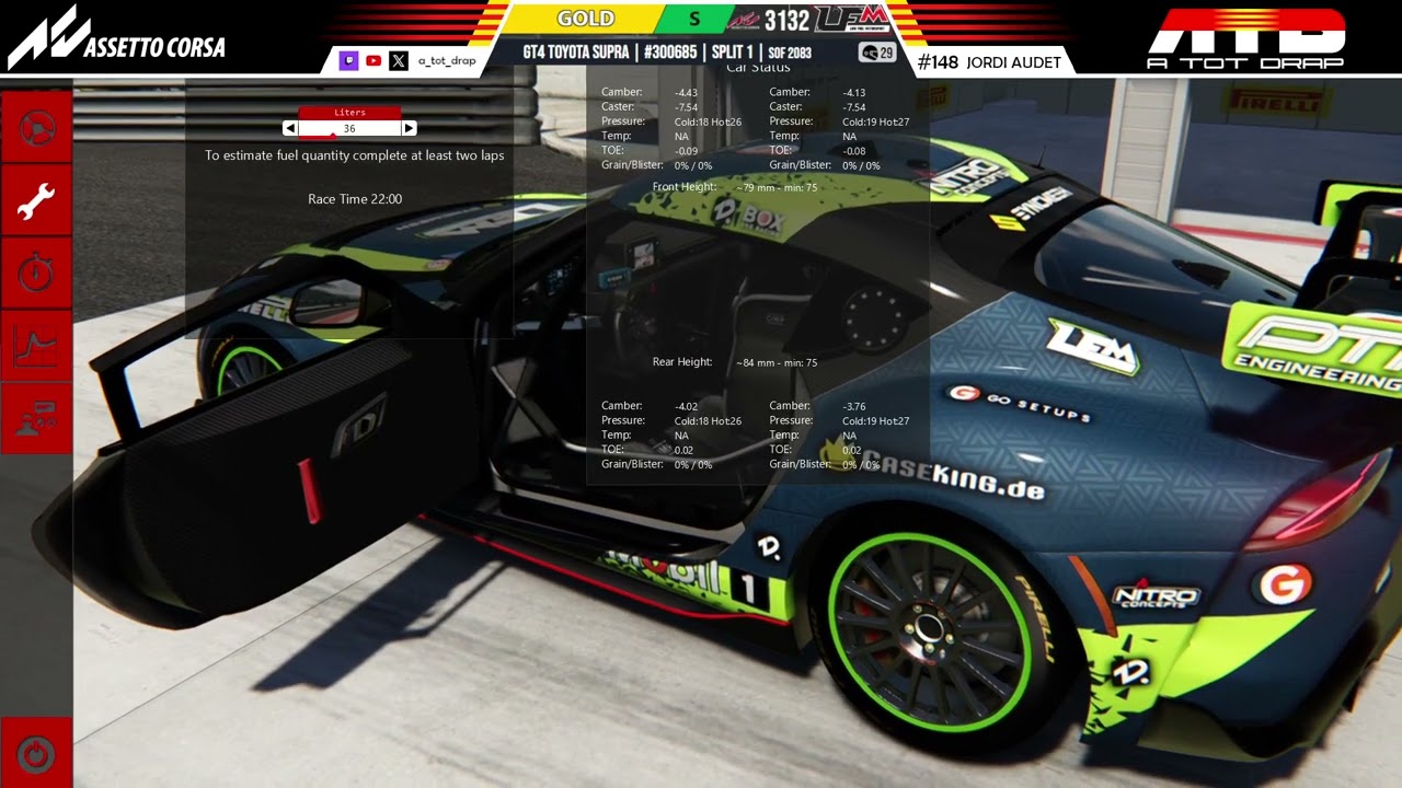 LFM - Toyota GT4 | ATOTDRAP !discord