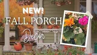 Porch Fall Decor - Decorate with me for Fall 🍁