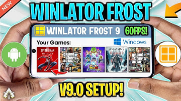 NEW 🔥 WINLATOR FROST V9 - SETUP/SETTINGS/GAMEPLAY | BEST WINDOWS EMULATOR ANDROID?
