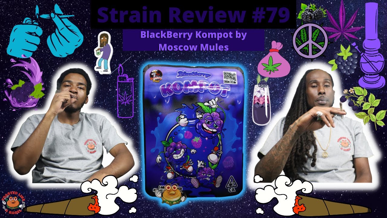 Strain Review #79: BlackBerry Kompot by Moscow Mules